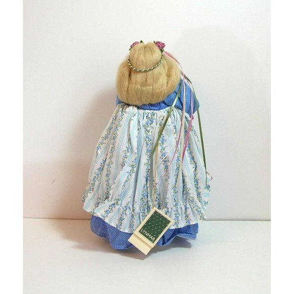 Handmade Collectible Doll, 14", Just Ducky, Country Girl With Duck - Picture 4 of 5